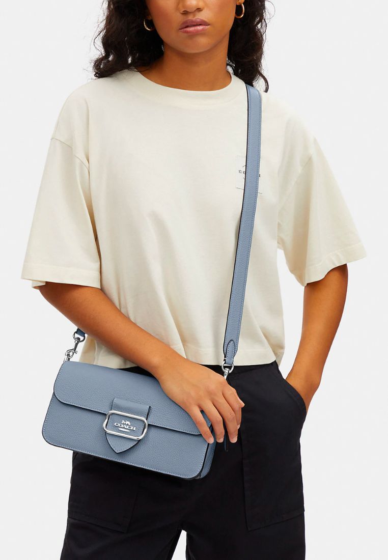 Morgan Shoulder Bag Grey Mist