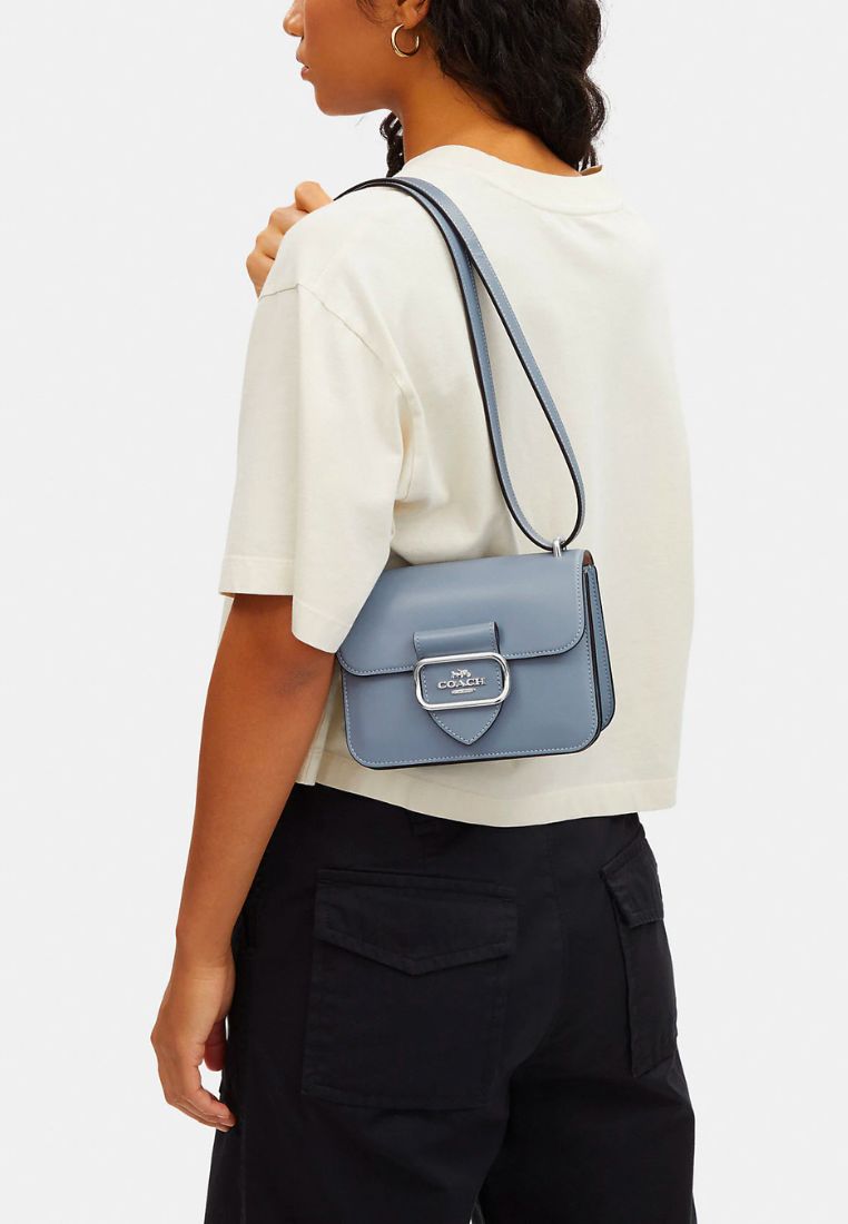 Morgan Square Crossbody Grey Mist