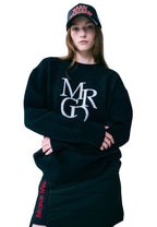 MRCD Knit Pullover Black Ivory