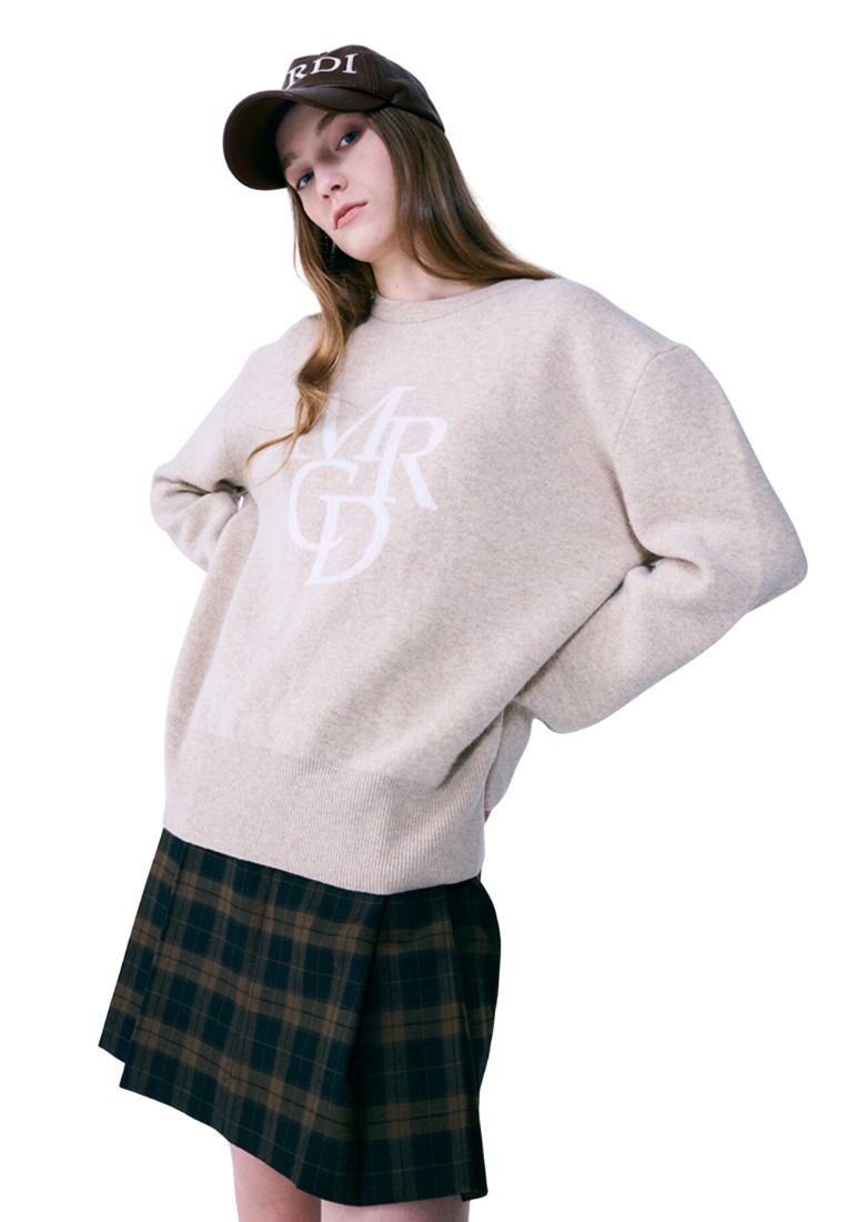 MRCD Knit Pullover Oatmeal Ivory