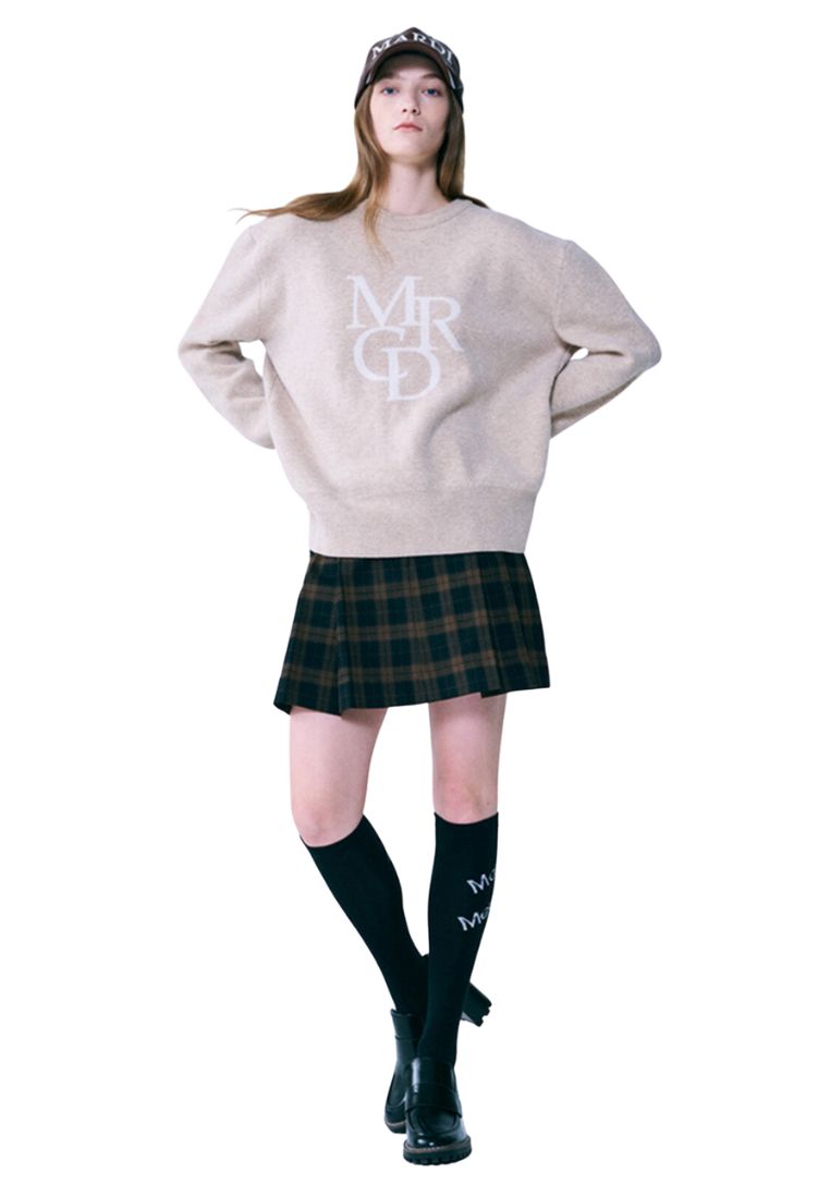 MRCD Knit Pullover Oatmeal Ivory