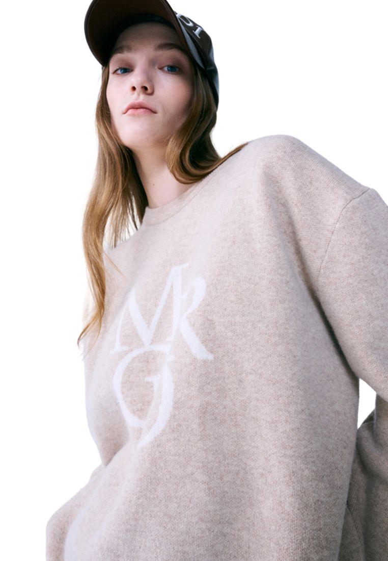 MRCD Knit Pullover Oatmeal Ivory