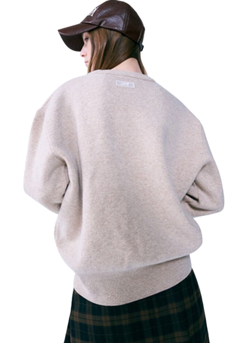 MRCD Knit Pullover Oatmeal Ivory