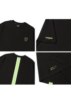 Neon Tape T-Shirt Black