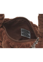 New Soft Velvet Mini Brown