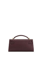 Noor Top Handle Bag - Deep Burgundy