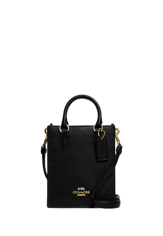 North South Mini Tote Black
