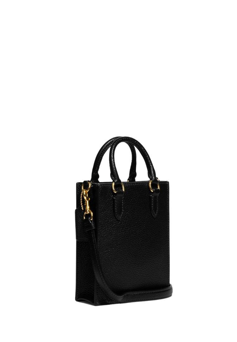 North South Mini Tote Black