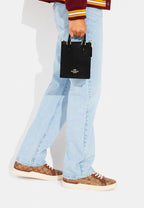 North South Mini Tote Black