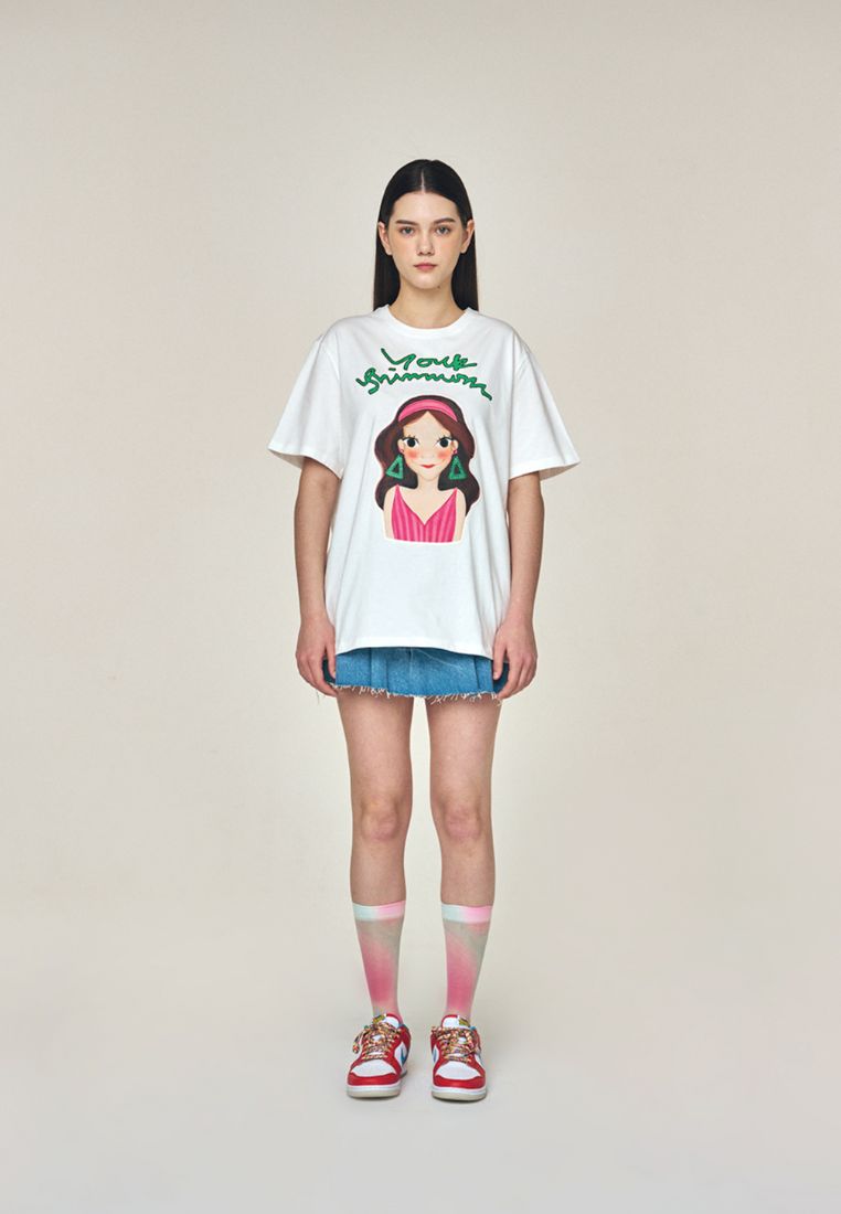 Nouveau T-Shirt F Luna