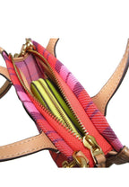 Nylon Mesh Mini Tote Pink Red Multi