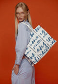 Ocean Wave Box Tote