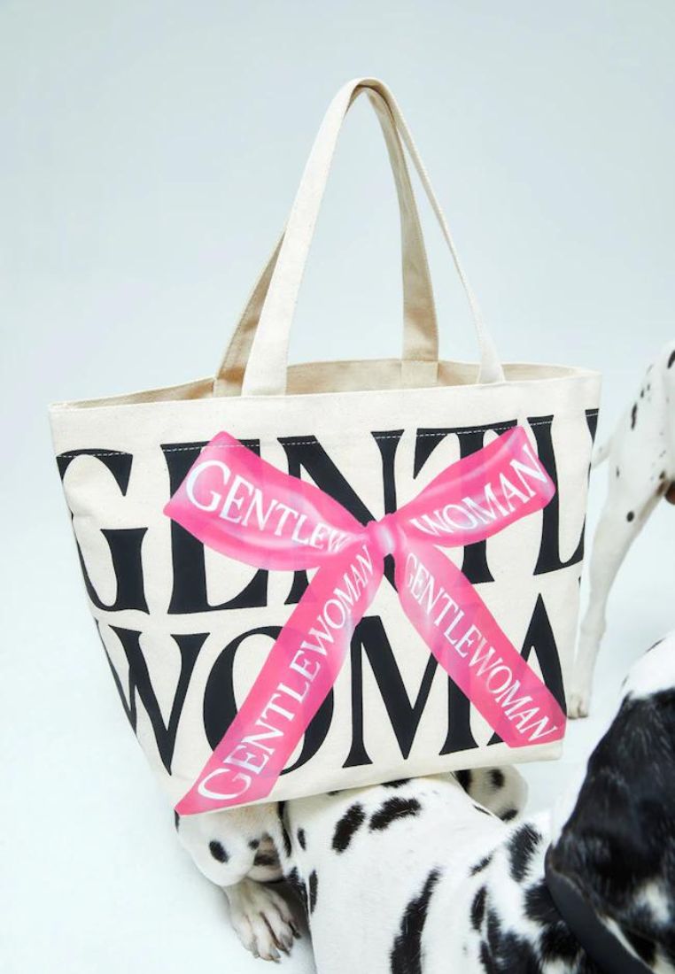 Old School Ribbon Sparkle Tote Bag