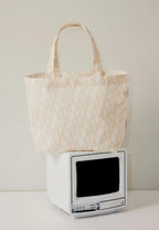 Olden Days Tote Bag Cream