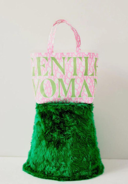 Olden Days Tote Bag Pink