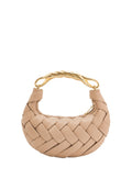Orla Weave Handbag - Almond