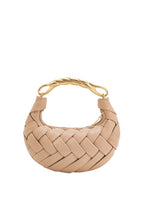 Orla Weave Handbag - Almond