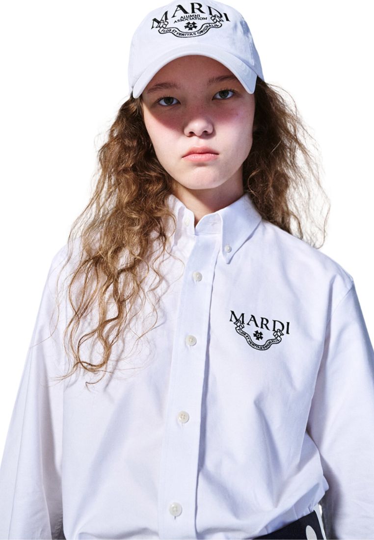 Oxford Shirt Alumni Classique White Black