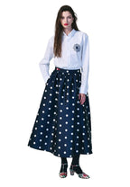 Oxford Shirt White Navy