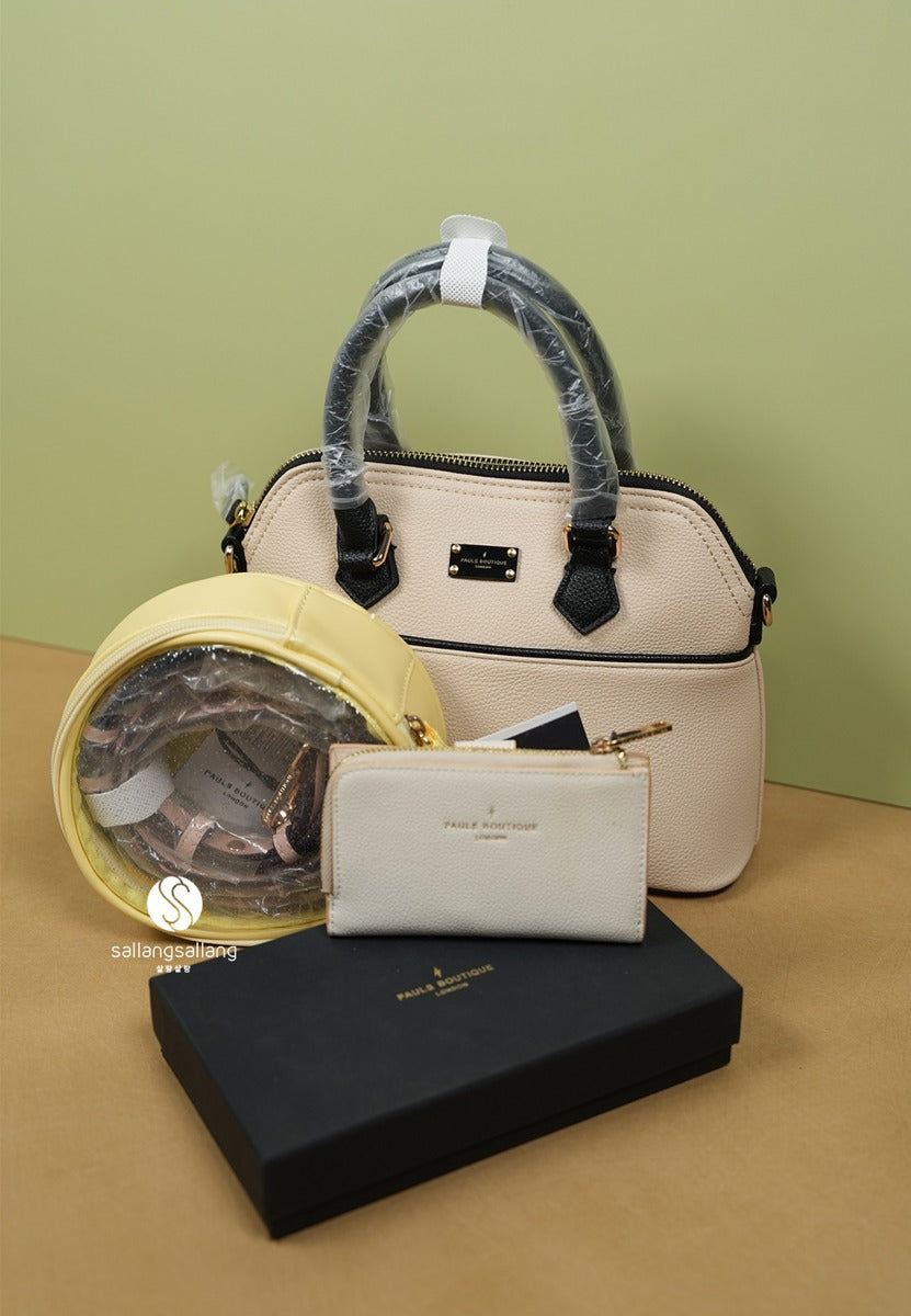 Mini Maisy Bag Nude (Glossy)