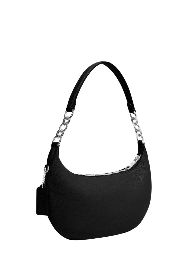 Payton Hobo Bag Silver Black