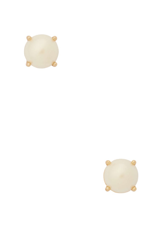 Pearl Gumdrop Studs Cream
