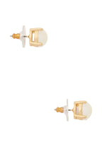 Pearl Gumdrop Studs Cream
