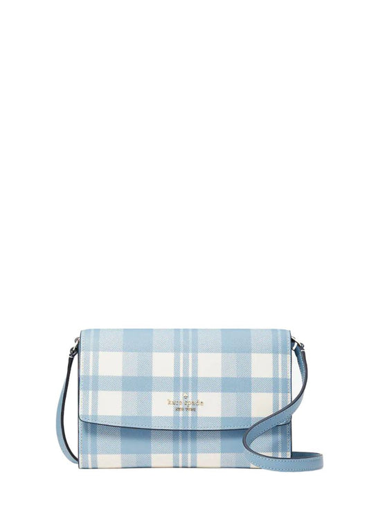 Perry Leather Crossbody Blue Multicolor