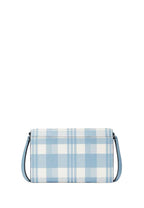 Perry Leather Crossbody Blue Multicolor