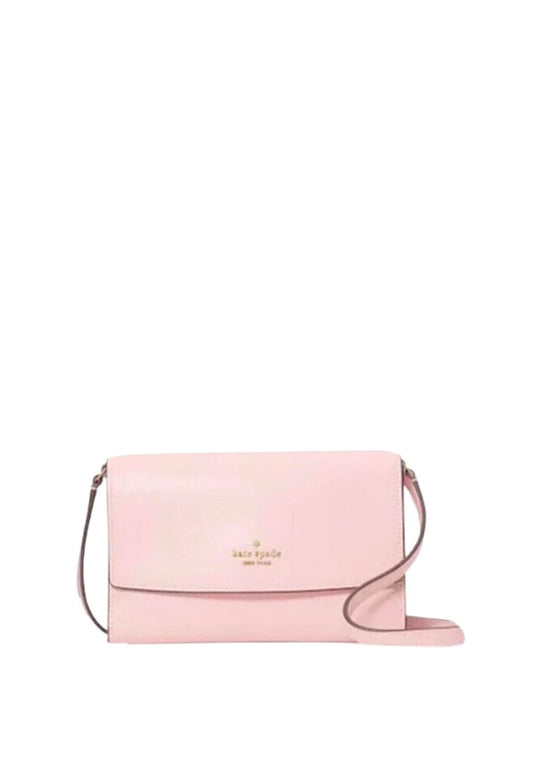 Perry Leather Crossbody Chalk Pink