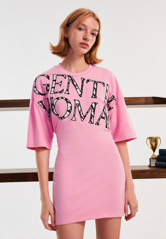 Pink Moments Oversized T-Shirt