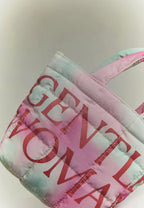 Pink Ombre Small Puffer Bag