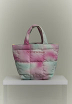 Pink Ombre Small Puffer Bag