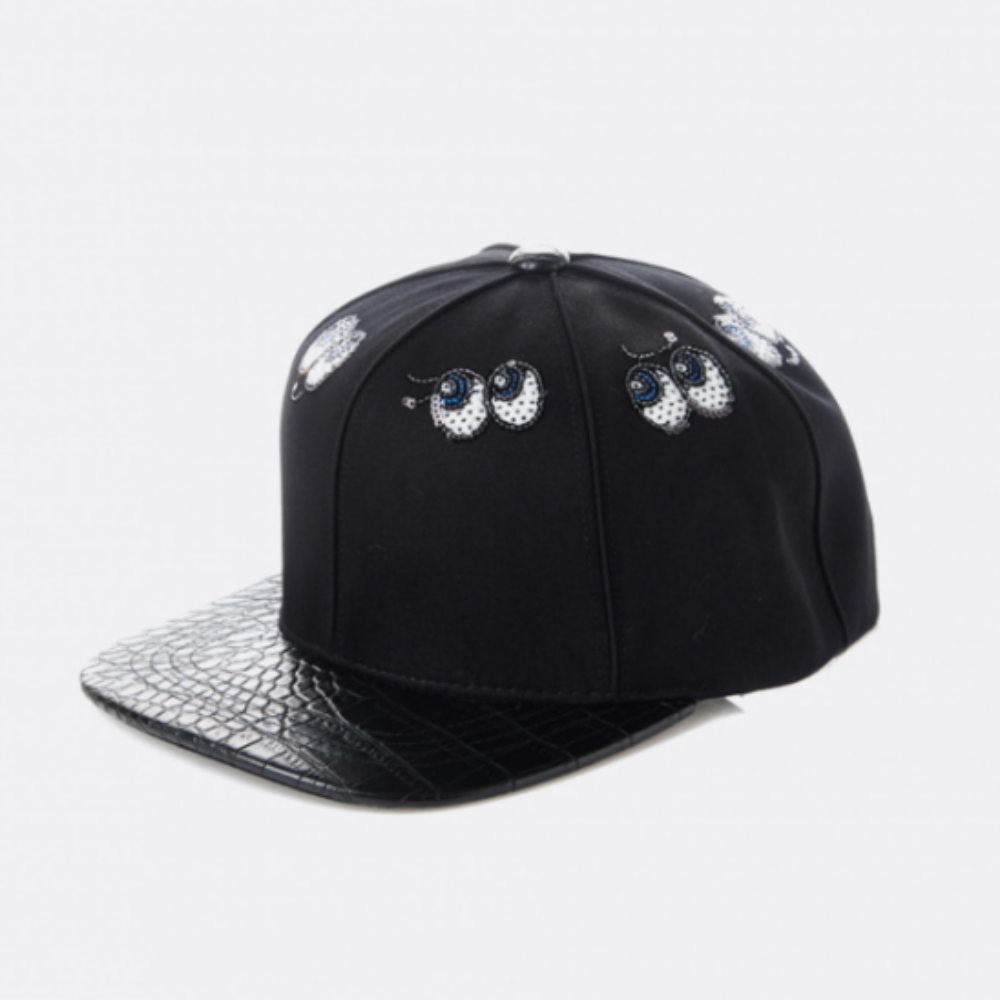PLAYNOMORE SHY FRIENDS SNAPBACK - BLACK