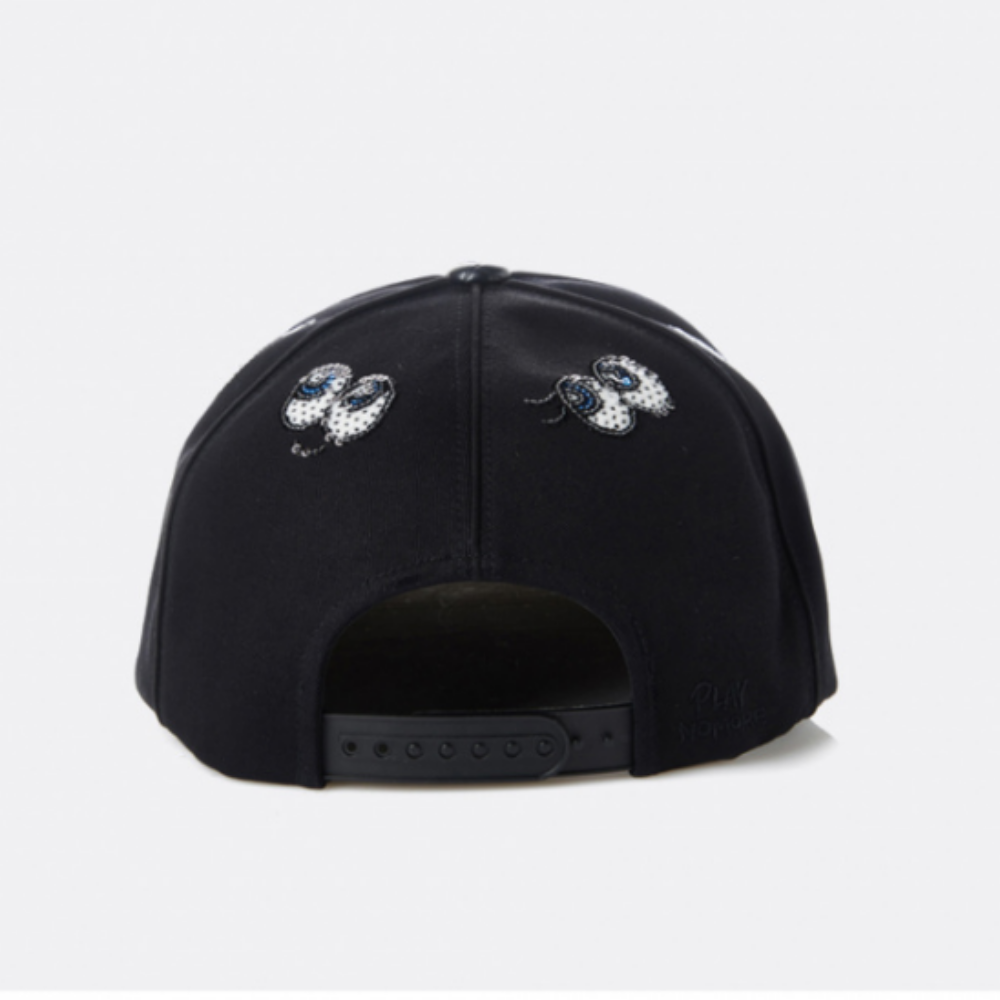 PLAYNOMORE SHY FRIENDS SNAPBACK - BLACK