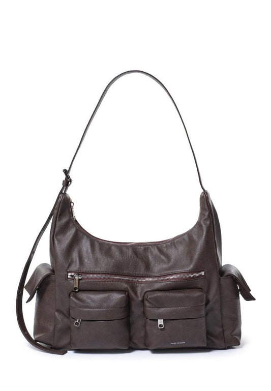 Pocket Mug Bag L Brushed Chocolate