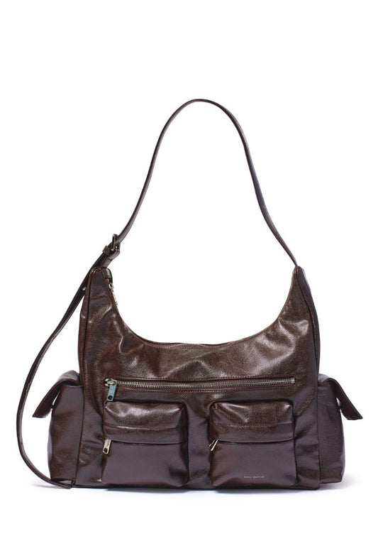 Pocket Mug Bag L Goat Chocolate