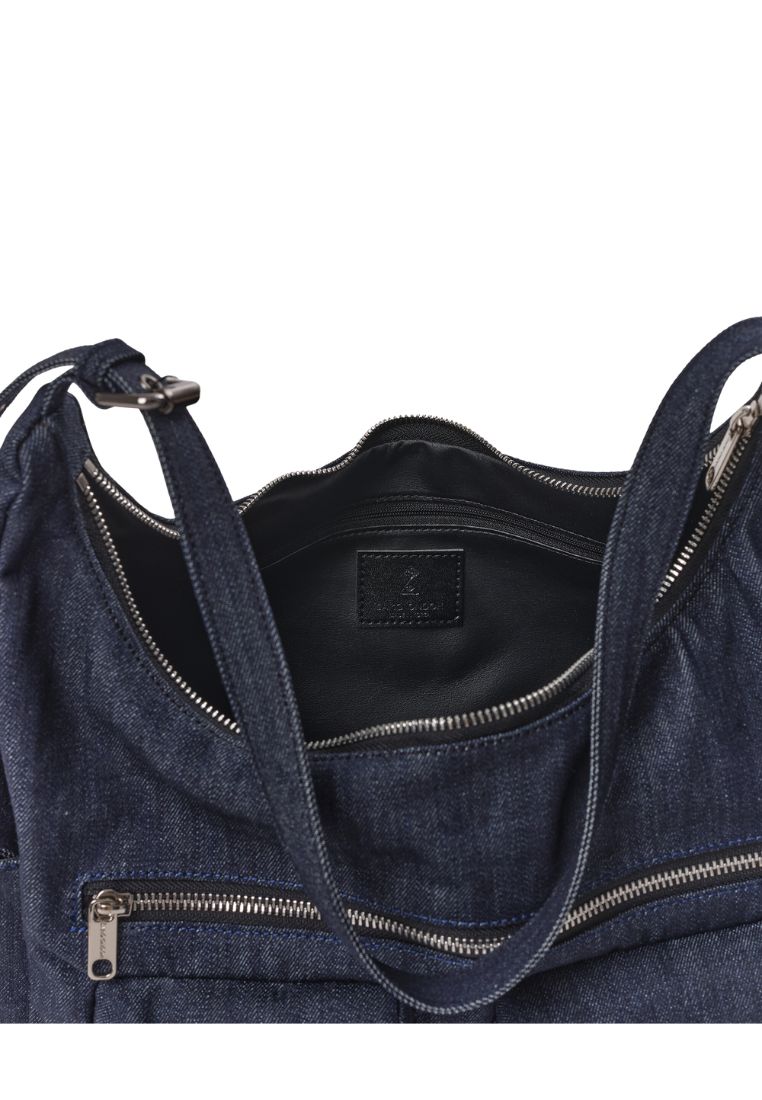 Pocket Mug Bag L Raw Denim