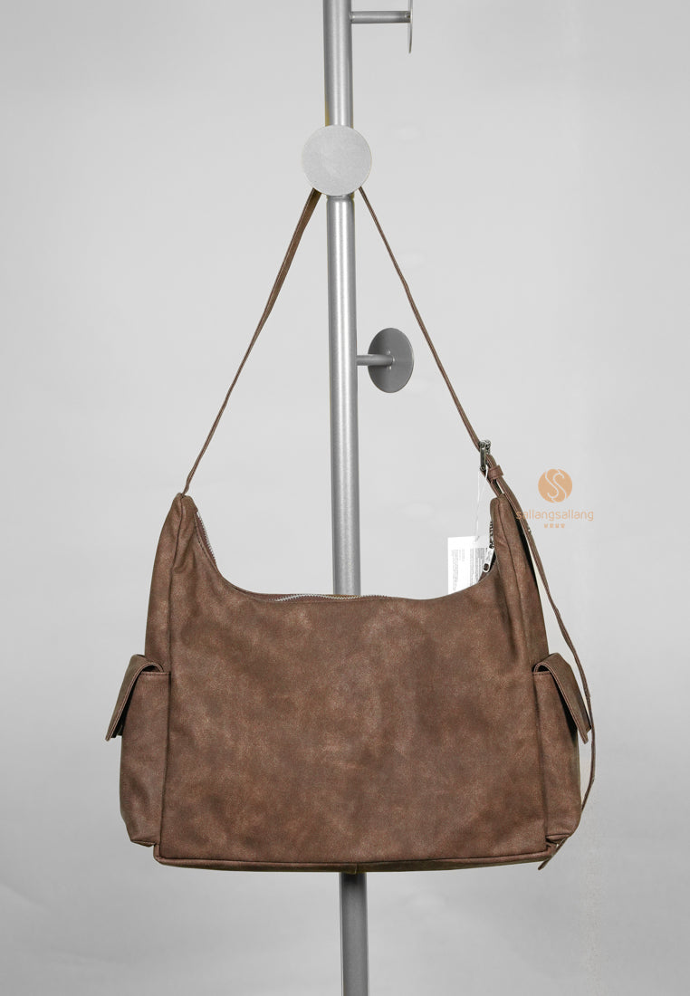 [DEFECT SALE 232] Pocket Mug Bag L Vintage Brown
