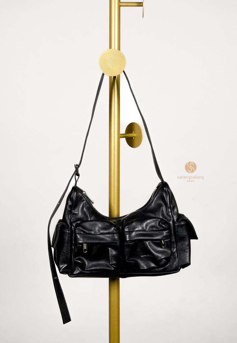 [DEFECT SALE 194] Pocket Mug Bag M - Nappa Black