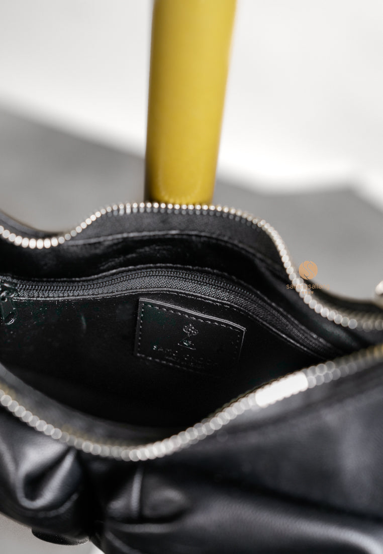 [DEFECT SALE 194] Pocket Mug Bag M - Nappa Black