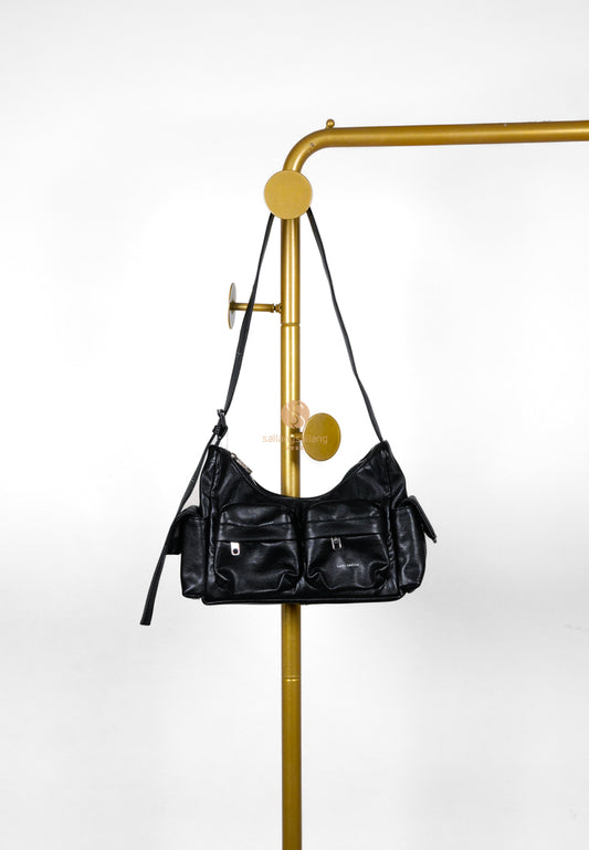 [DEFECT SALE 164] Pocket Mug Bag M - Nappa Black