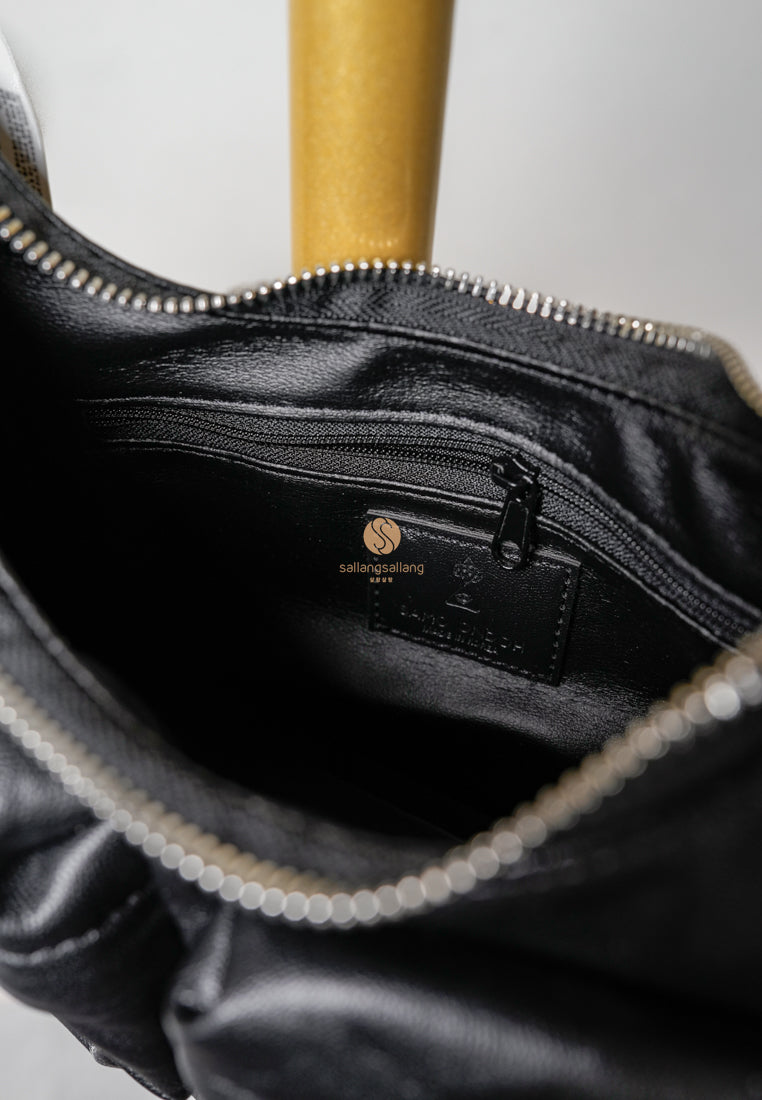 [DEFECT SALE 164] Pocket Mug Bag M - Nappa Black
