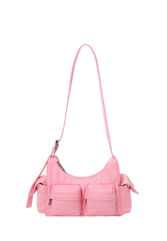 Pocket Mug Bag M Nappa Pink