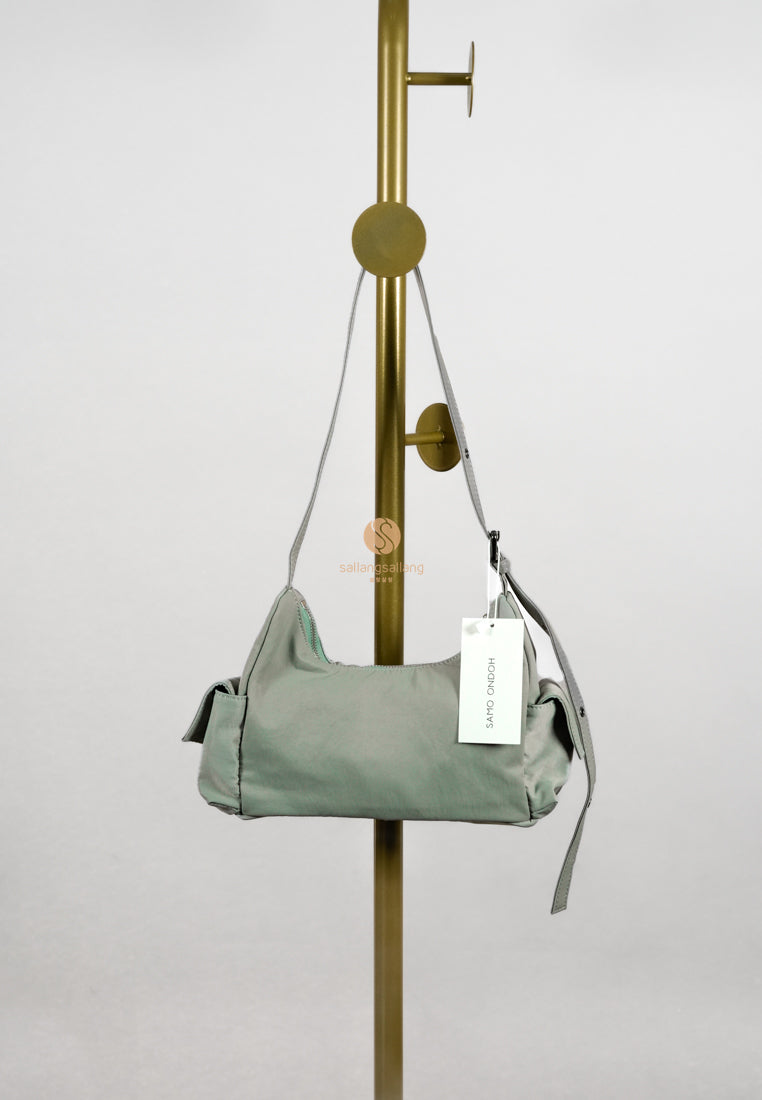[DEFECT SALE 188] Pocket Mug Bag M Nylon Khaki