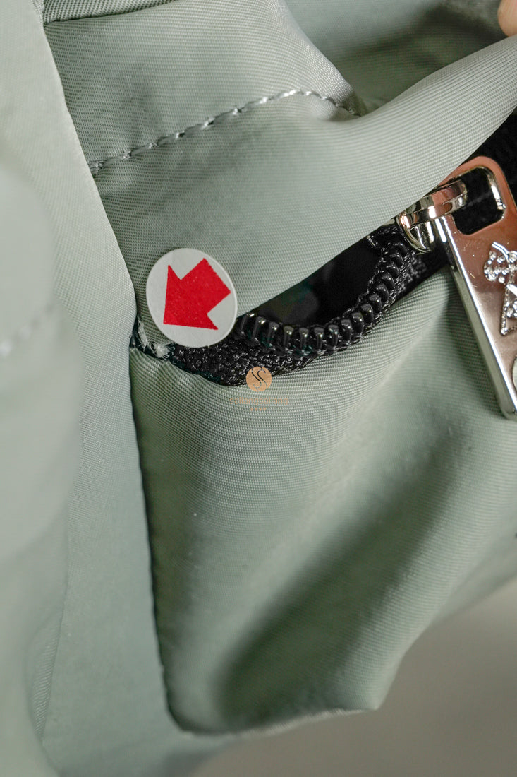 [DEFECT SALE 188] Pocket Mug Bag M Nylon Khaki