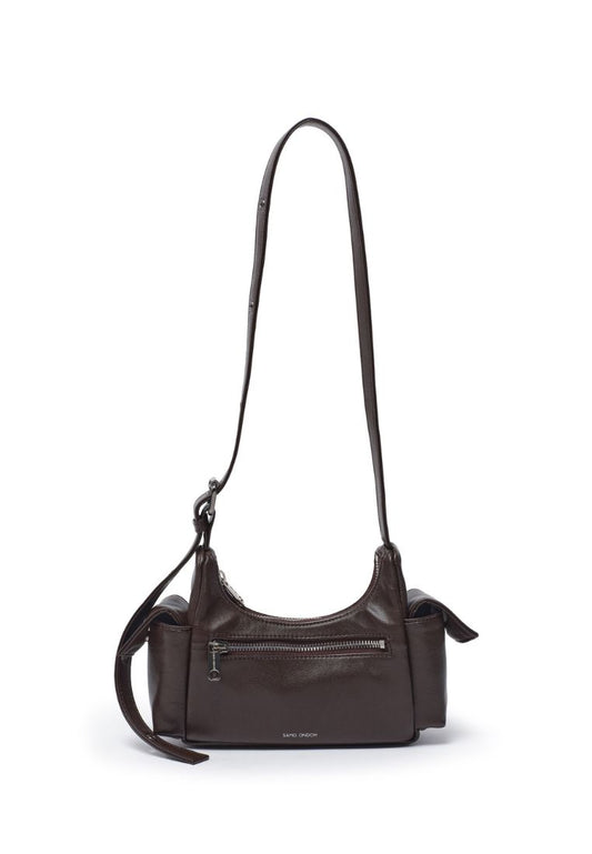 Pocket Mug Bag Mini Nappa Chocolate