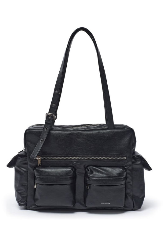 Pocket Utility Bag L Nappa Black