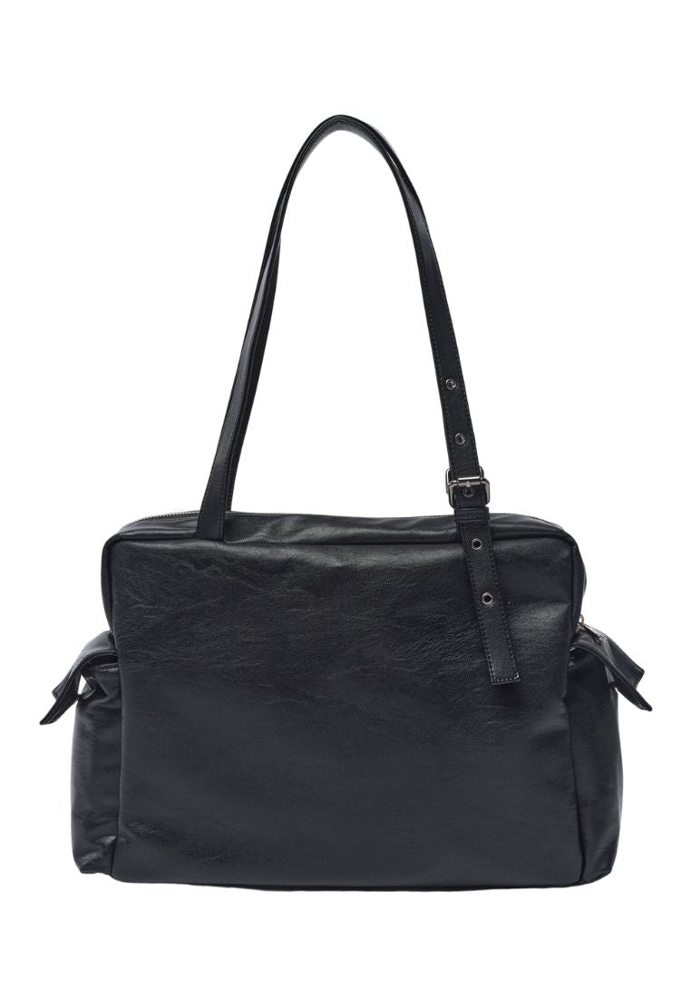 Pocket Utility Bag L Nappa Black