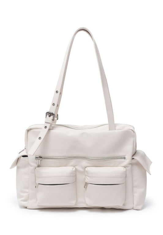 Pocket Utility Bag L Nappa Ivory
